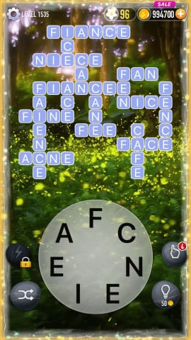 Word Crossy Level 1535 Answers