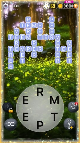 Word Crossy Level 1537 Answers