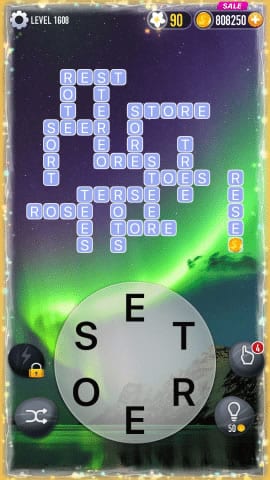 Word Crossy Level 1608 Answers