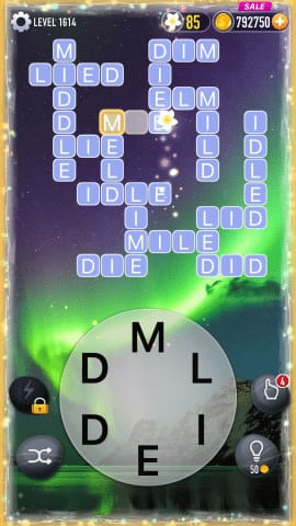 Word Crossy Level 1614 Answers