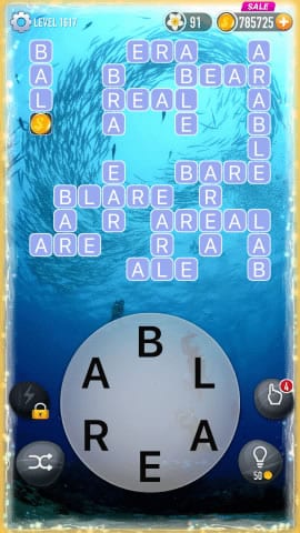 Word Crossy Level 1617 Answers