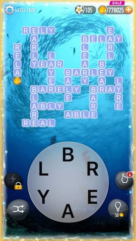 Word Crossy Level 1620 Answers