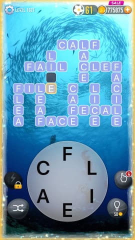 Word Crossy Level 1621 Answers