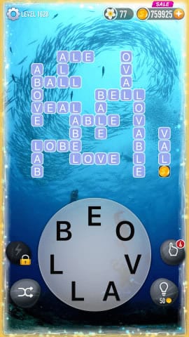 Word Crossy Level 1628 Answers