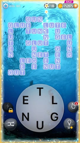 Word Crossy Level 1631 Answers