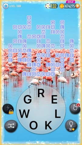 Word Crossy Level 1660 Answers
