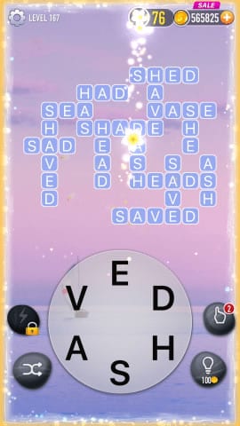 Word Crossy Level 167 Answers