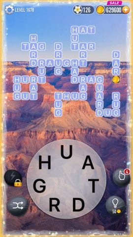 Word Crossy Level 1678 Answers