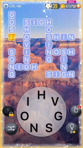 Word Crossy Level 1684 Answers