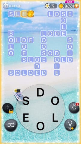 Word Crossy Level 1706 Answers