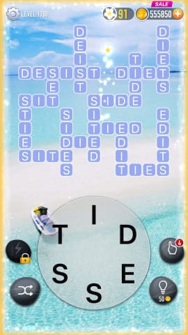 Word Crossy Level 1709 Answers