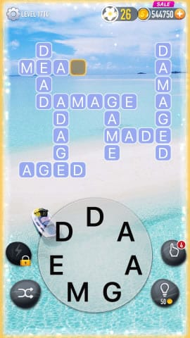 Word Crossy Level 1714 Answers