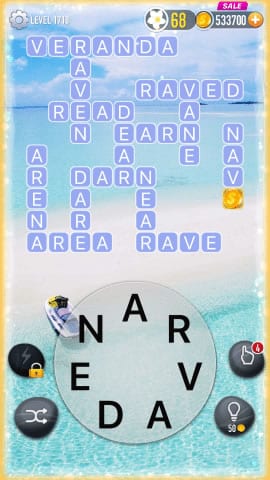 Word Crossy Level 1718 Answers