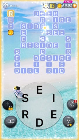 Word Crossy Level 1721 Answers