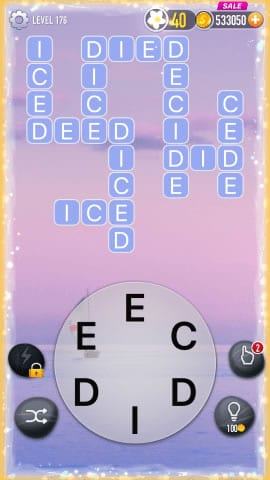 Word Crossy Level 176 Answers