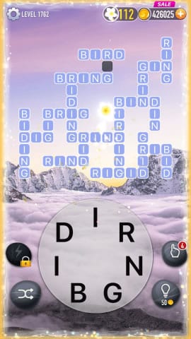 Word Crossy Level 1762 Answers