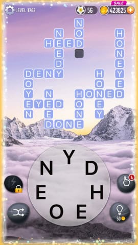 Word Crossy Level 1763 Answers