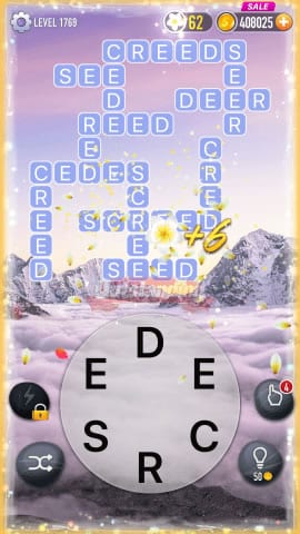 Word Crossy Level 1769 Answers