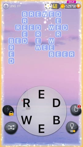 Word Crossy Level 177 Answers