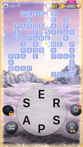 Word Crossy Level 1771 Answers