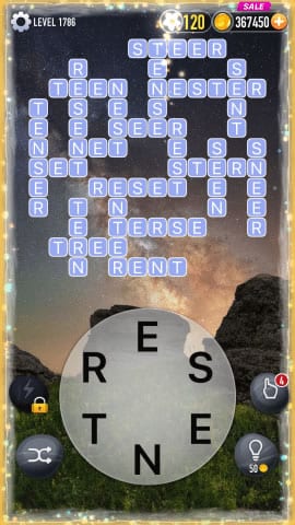 Word Crossy Level 1786 Answers