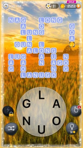 Word Crossy Level 1859 Answers