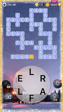 Word Crossy Level 1867 Answers
