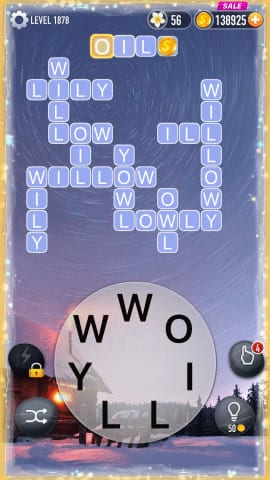 Word Crossy Level 1878 Answers