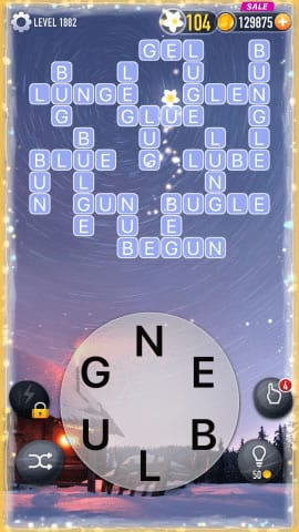 Word Crossy Level 1882 Answers