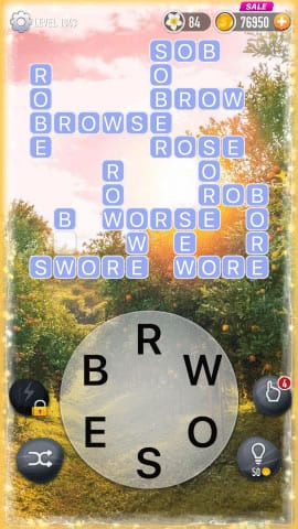 Word Crossy Level 1943 Answers