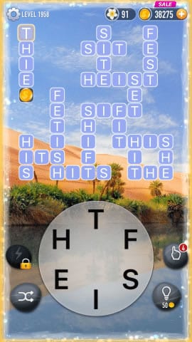 Word Crossy Level 1958 Answers
