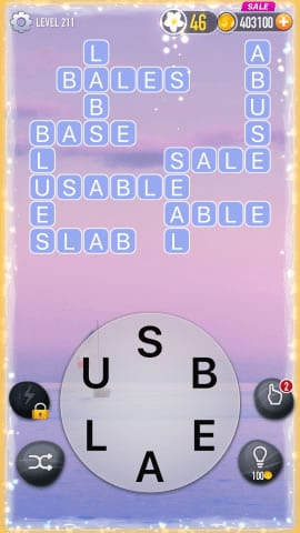 Word Crossy Level 211 Answers