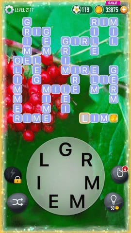 Word Crossy Level 2117 Answers