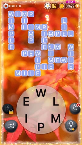 Word Crossy Level 2137 Answers