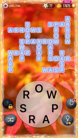 Word Crossy Level 2144 Answers