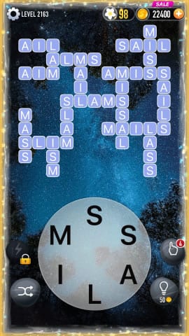 Word Crossy Level 2163 Answers