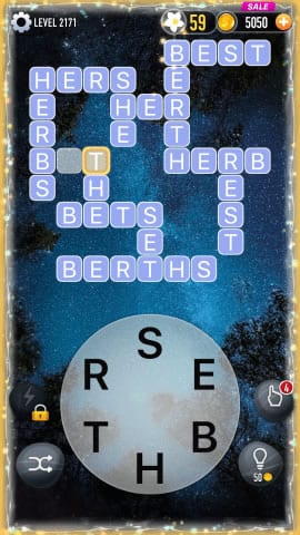 Word Crossy Level 2171 Answers