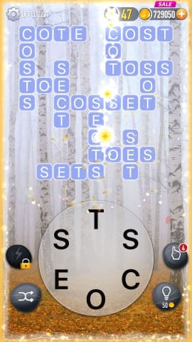 Word Crossy Level 2237 Answers