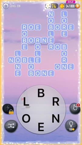 Word Crossy Level 228 Answers