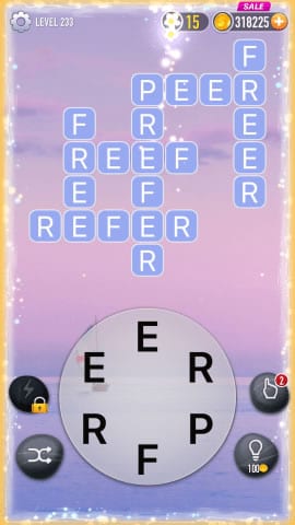Word Crossy Level 233 Answers