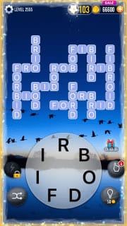 Word Crossy Level 2555 Answers