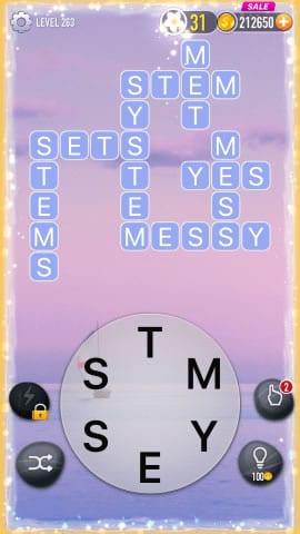 Word Crossy Level 263 Answers