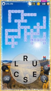 Word Crossy Level 2782 Answers
