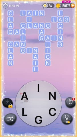 Word Crossy Level 279 Answers