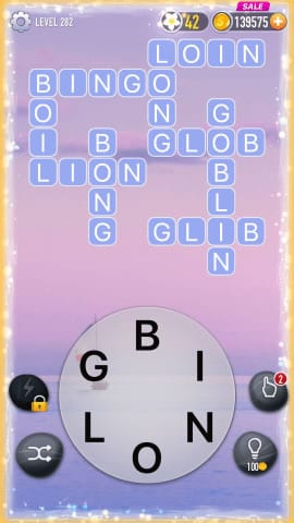 Word Crossy Level 282 Answers