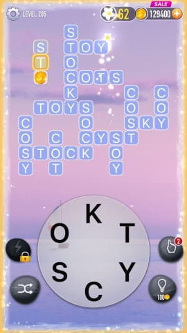 Word Crossy Level 285 Answers