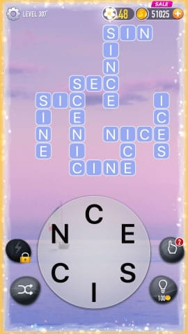 Word Crossy Level 307 Answers