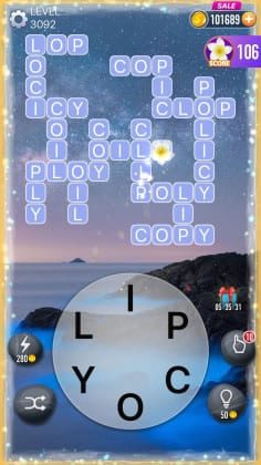 Word Crossy Level 3092 Answers