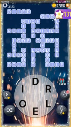 Word Crossy Level 3123 Answers