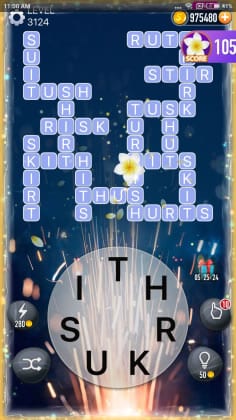 Word Crossy Level 3124 Answers